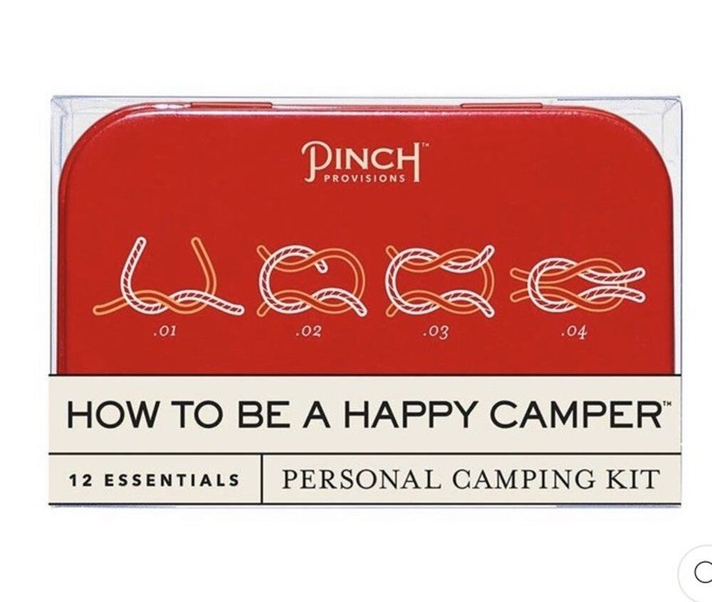 PINCH PROVISIONS HOW TO BE A HAPPY CAMPER Emergency Set NEW